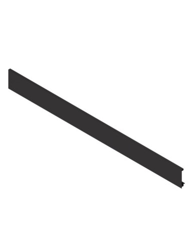 LEGRABOX vidinio stalčiaus fasado profilis, ilgis 1043 mm, be įlaidos, juodos „Terra“ spalvos, simetriškas   ZV7.1043C01