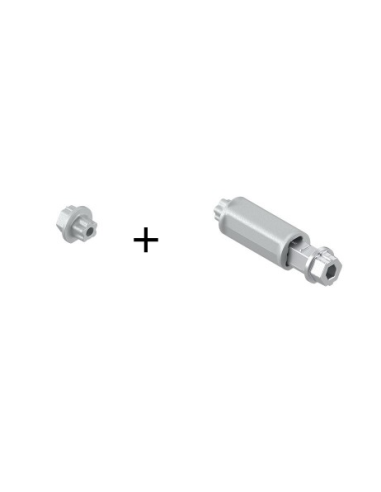 AVENTOS HL top skersinio adapteris su stabilizatoriaus ilgio adapteriu, 22Q0004 + 22Q0002