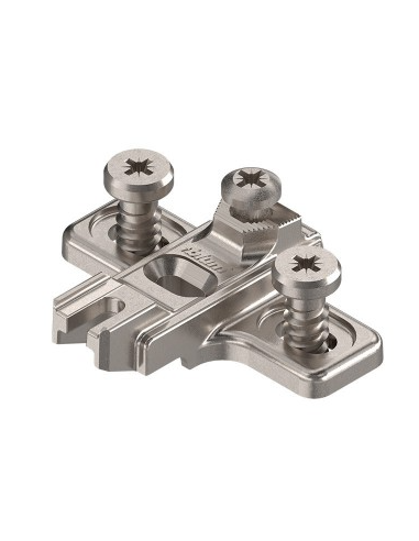MODUL lanksto plokštelė, +3 mm, tvirtinama ir reguliuojama eurovaržtais (14/32),  199.8130